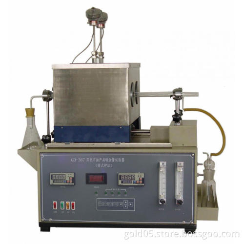 GD-387 sulfur content test equipment for dark petroleum product(Quartz Tube Method)
